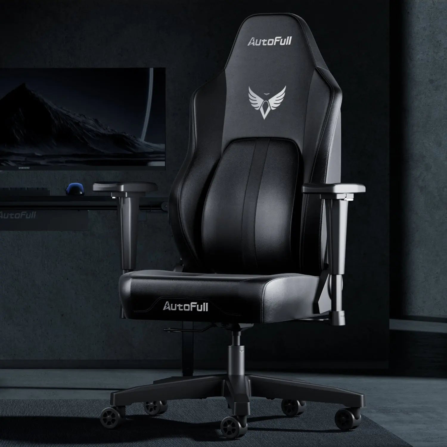 AutoFull M6 Basic Gaming Chair with Dynamic Lumbar Support AutoFull