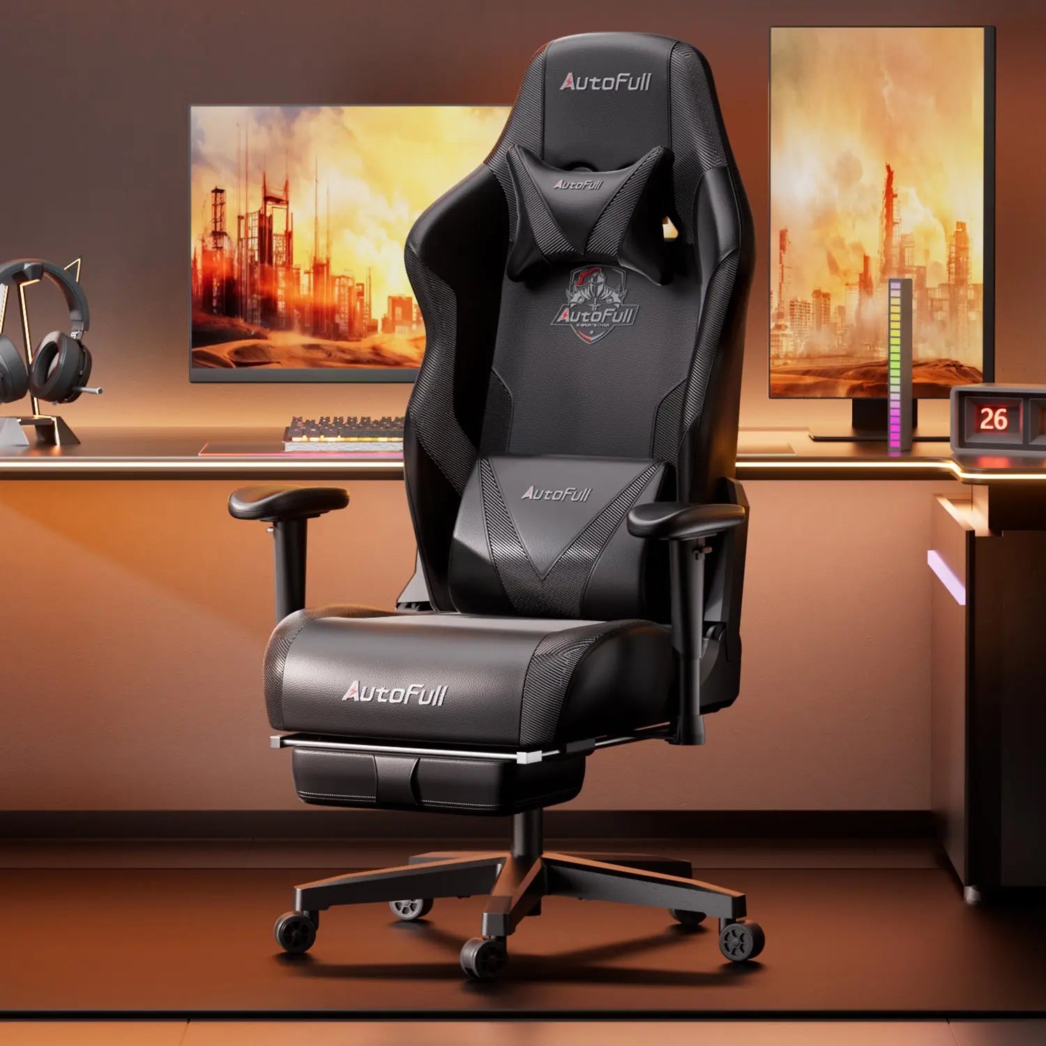 AutoFull C3 Pro Gaming Chair Cushion Upgrade AutoFull