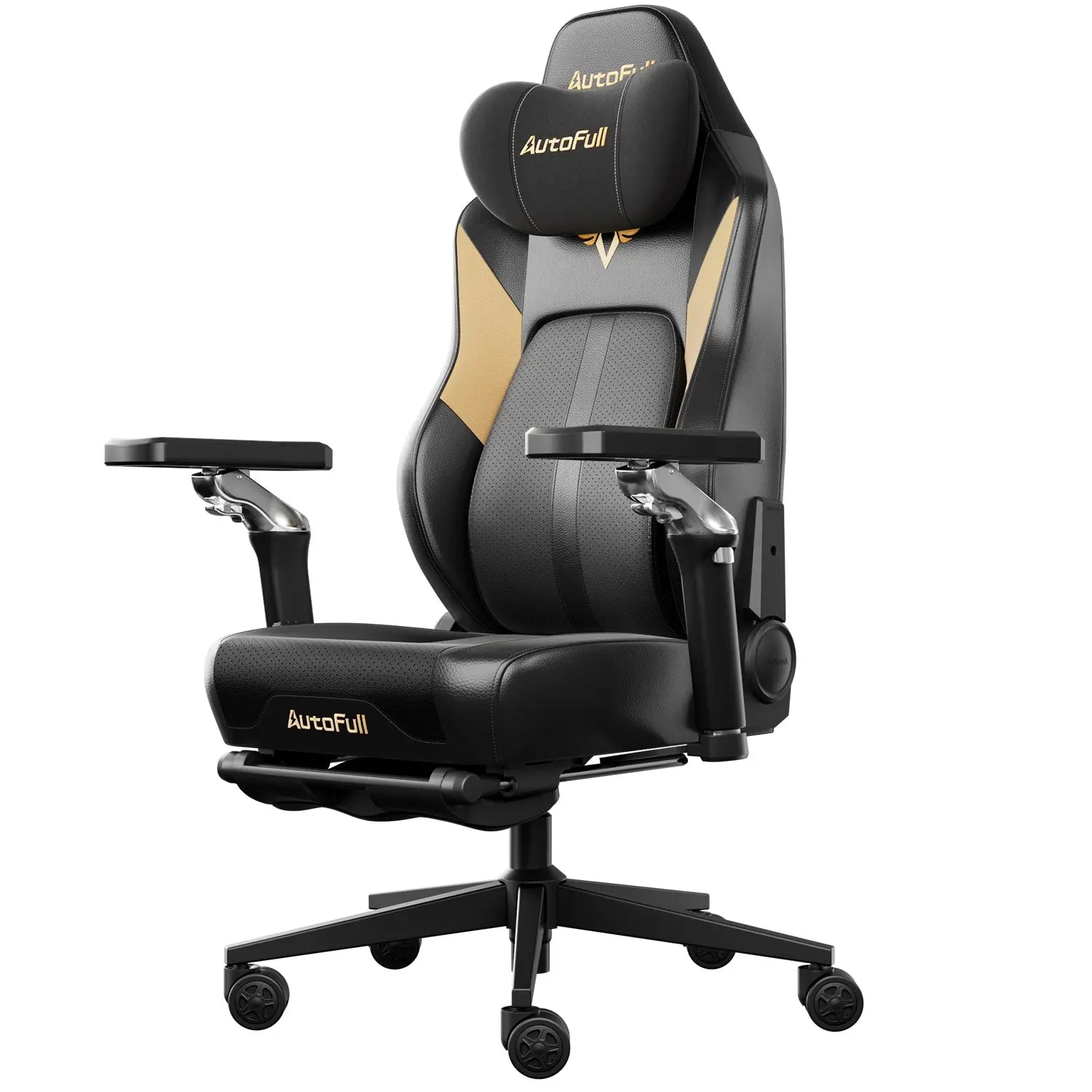 AutoFull M6 Ultra Black Gaming Chair with Massage AutoFull