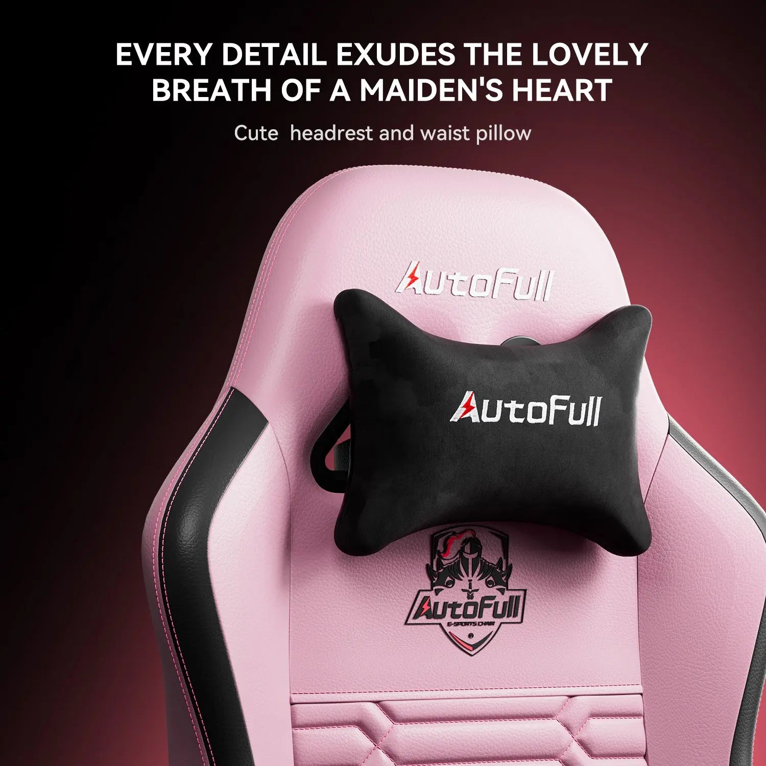 AutoFull C3 Gaming Chair with Ergonomic Lumbar Pillow AutoFull US