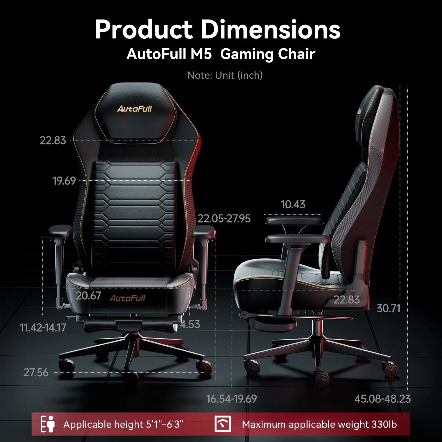 AutoFull M5 Gaming Chair AutoFull