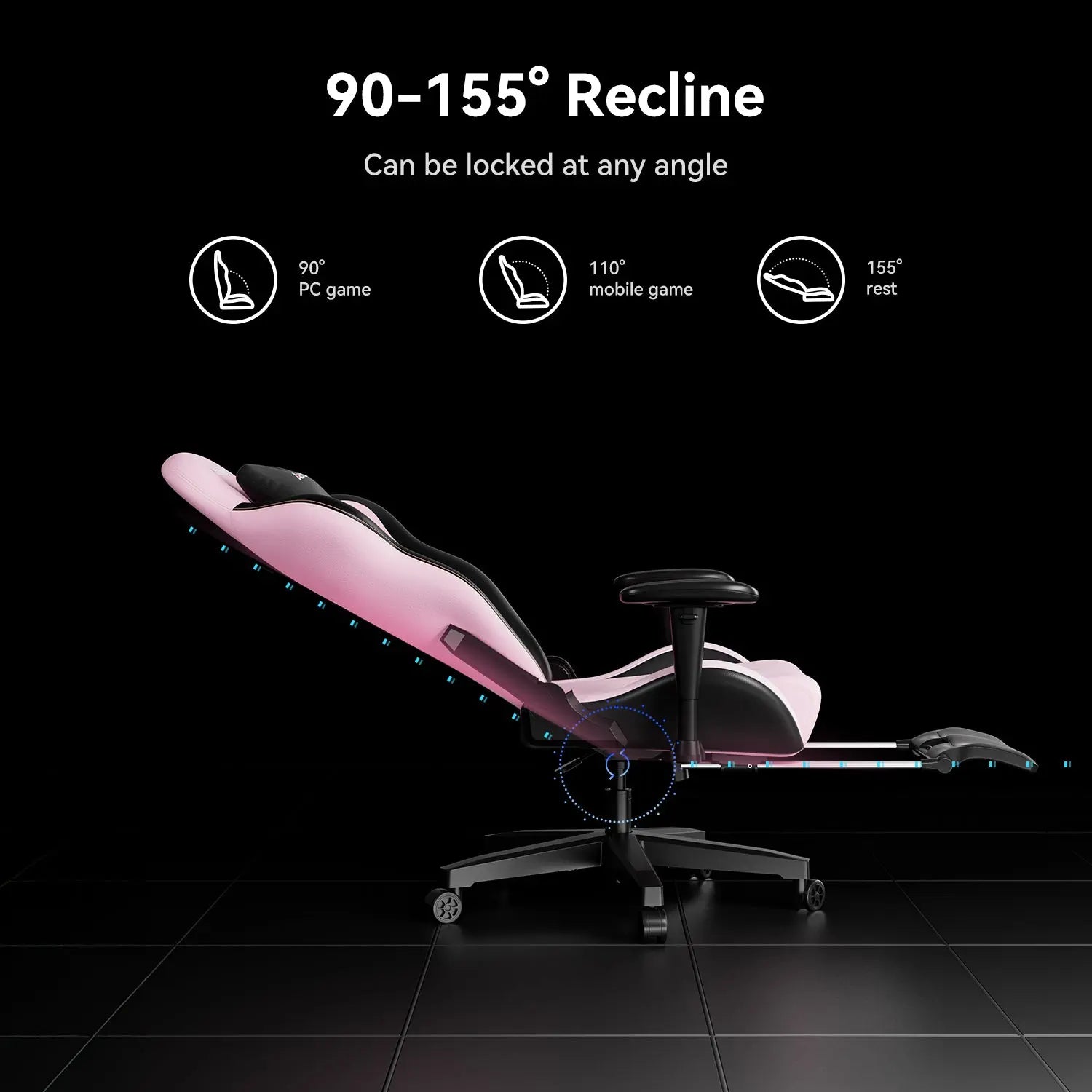 AutoFull C3 Gaming Chair with Ergonomic Lumbar Pillow AutoFull US