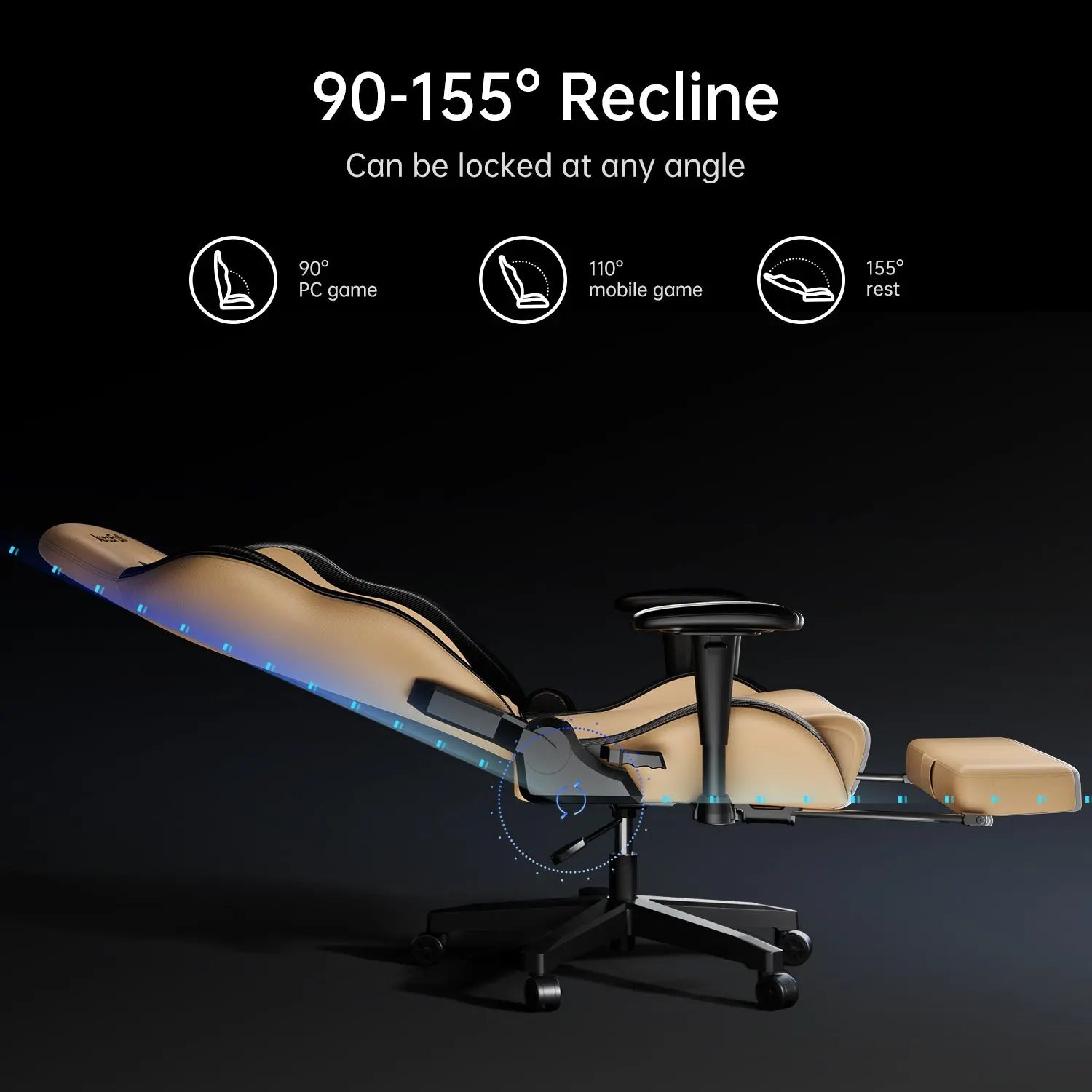 AutoFull C3 Gaming Chair with Ergonomic Lumbar Pillow AutoFull US