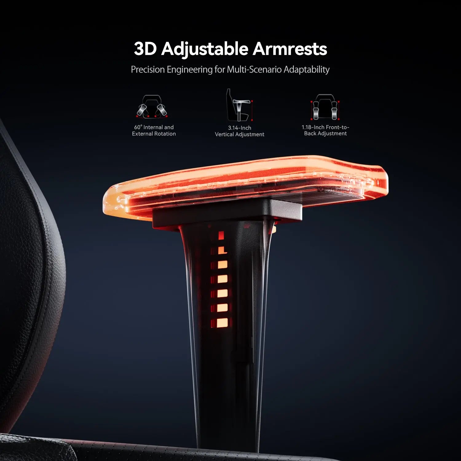 AutoFull M6 Basic Gaming Chair with Dynamic Lumbar Support AutoFull